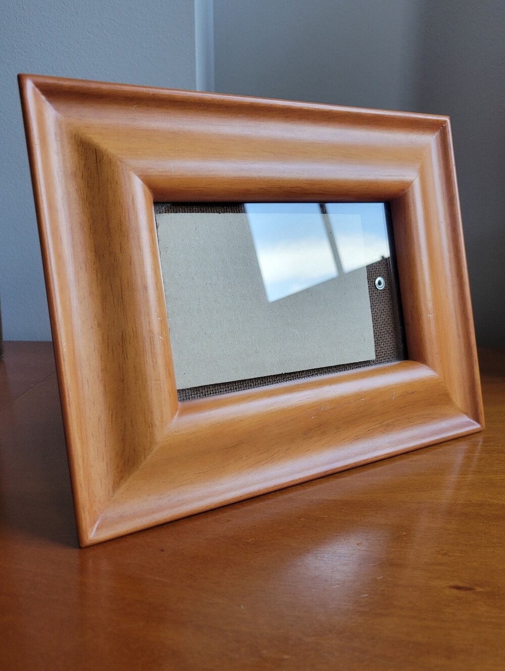 Vtg 1989 Burnes of Boston Rare Woods Picture Frame 3.5x5